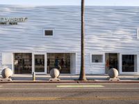 Asphalt Roads Under Clear Skies in Los Angeles, California