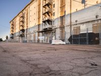 Asphalt Roads in Los Angeles, California: A Clear Sky Day