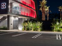 Asphalt Roads of Los Angeles: Urban Nightscape