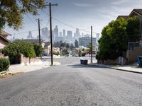 Asphalt Roads of Los Angeles Under Clear Skies