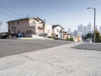 Asphalt Roads of Suburban Los Angeles