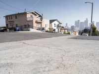 Asphalt Roads of Suburban Los Angeles