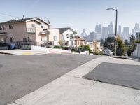 Asphalt Roads of Suburban Los Angeles
