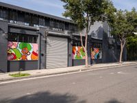 Asphalt Roads Under California's Clear Sky