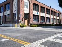 Asphalt Streets and Classic Architecture in Los Angeles