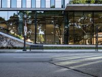 Asphalt Streets of Los Angeles against a Clear Sky