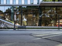 Asphalt Streets of Los Angeles against a Clear Sky