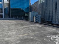 Atlanta Urban Scene: Parking Decks and Rooftop Views