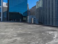 Atlanta Urban Scene: Parking Decks and Rooftop Views