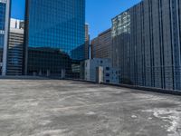 Atlanta Urban Scene: Parking Decks and Rooftop Views