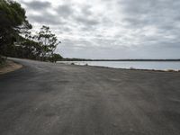 Australia's Coastal Road Along Wallagoot Lake