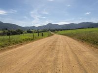 Australia's Straight Road in Bega Valley