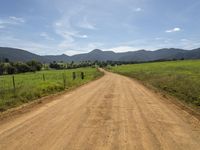 Australia's Straight Road in Bega Valley