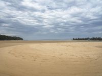 Australian Coastal Landscape: Beach and Ocean