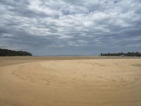 Australian Coastal Landscape: Beach and Ocean