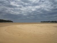 Australian Coastal Landscape: Beach and Ocean