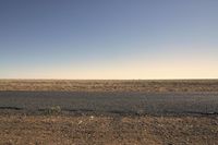 Australian Desert Road Landscape