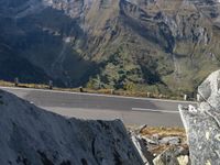 Austria Asphalt Road under Clear Sky