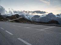 Austria Dramatic Mountain Landscape at Dawn 001