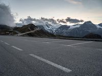 Austria Dramatic Mountain Landscape Dawn 003