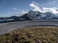 Austria's Elevated Mountain Road Landscape