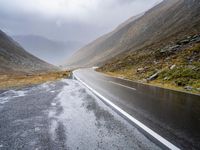 Austria: Gloomy Landscape with Grey Sky