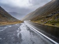 Austria: Gloomy Landscape with Grey Sky