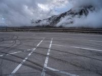 Austria's Gloomy Mountain Landscape