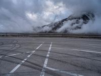 Austria's Gloomy Mountain Landscape