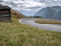 Austrian Highland Landscape: Beneath the Clouds