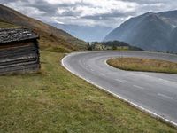 Austrian Highland Landscape: Beneath the Clouds