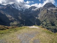 Austria's Highland Mountains under a Clear Sky