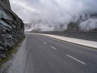 Austria Highland Road: Cloudy Sky and Nature