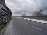 Austria Highland Road: Cloudy Sky and Nature