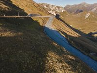 Austria Highland Road: Elevated Mountain Landscape