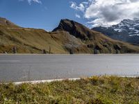 Austria Highlands Winding Road through Nature