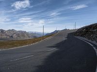 Austria's Landscape: Clear Skies and Mountain Roads