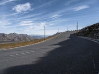 Austria's Landscape: Clear Skies and Mountain Roads