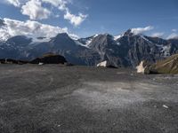 Austria Landscape with Clear Sky and Mountain Range 003