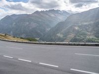 Austrian Landscape: Mountains, Day and Clouds