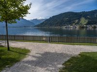 Austria Landscape: Mountain, Lake, and Nature