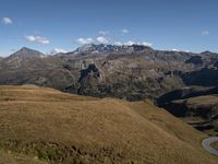 Austria Landscape: Mountain Range Overlook 001