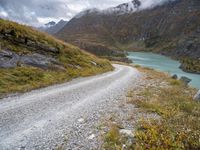 Austria Mountain Landscape: Rugged Slope with Scenic Views