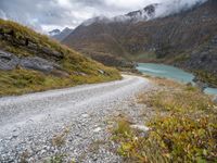 Austria Mountain Landscape: Rugged Slope with Scenic Views