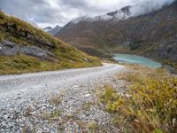 Austria Mountain Landscape: Rugged Slope with Scenic Views