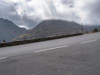 Austria Mountain Road: Scenic Landscape and Winding Path