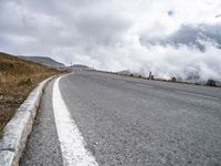 Austria Road Landscape with Mountains