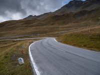 Austria Scenic Landscape: Winding Road Highland 002