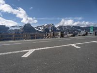 Scenic Road in Austria with Breathtaking Mountain Views