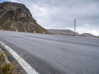 Austrian Asphalt Road in Picturesque Landscape